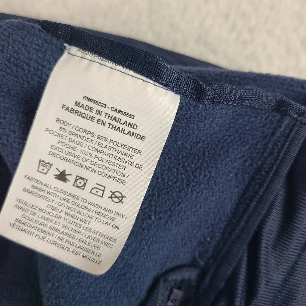 Nike Football Mens Medium Navy Therma Coach Full Zip Performance Tech CI4472-420